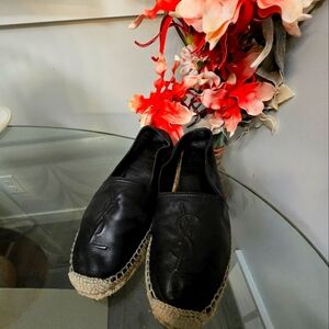 Yves Saint Laurent Monogram Espadrilles